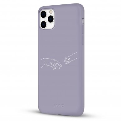 iPhone 11 Pro Max dėklas Pump Silicone Minimalistic "Creating" 3