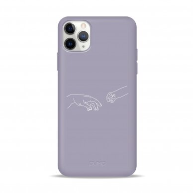 iPhone 11 Pro Max dėklas Pump Silicone Minimalistic "Creating"