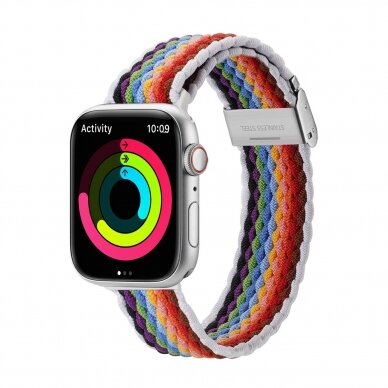 Apyrankė Dux Ducis Mixture II Series Apple Watch 38/40/41mm Pale Stripes