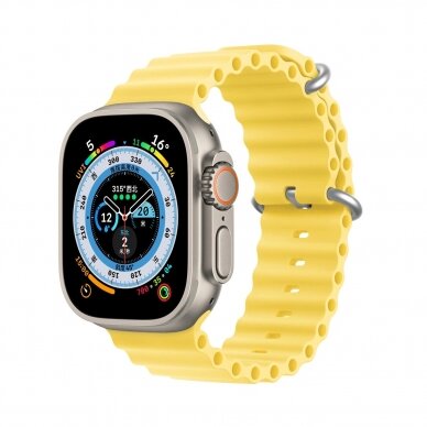 Apyrankė Dux Ducis OceanWave Series Apple Watch 42/44/45/49mm Yellow