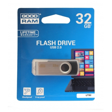 Atmintinė GOODRAM UTS2 32GB USB 2.0