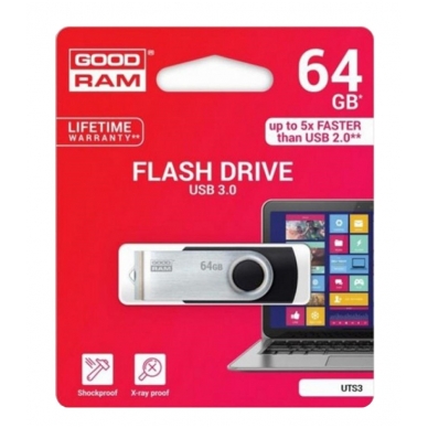 Atmintinė GOODRAM UTS3 64GB USB 3.0