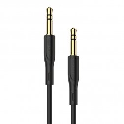 Audio adapteris 3,5mm į 3,5mm Borofone BL3 juodas