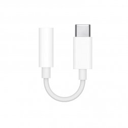 Audio adapteris Apple USB-C to 3.5mm MW2Q3ZM/A baltas