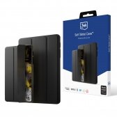 Samsung X210/X215/X216 Tab A9 Plus 11.0 dėklas 3mk Soft Tablet Case juodas