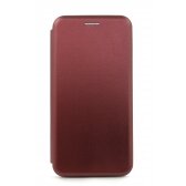 Samsung G960 S9 dėklas "Book Elegance" vyno raudona