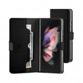 Samsung F956 Z Fold 6 dėklas Mercury Premium Diary juodas