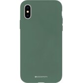 Apple iPhone 14 Plus dėklas Mercury Silicone Case tamsiai žalias