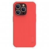 Apple iPhone 15 Plus dėklas Nillkin Super Frosted Shield Pro raudonas