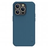 Apple iPhone 15 Pro dėklas Nillkin Super Frosted Shield Pro mėlynas