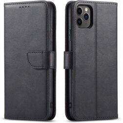 Samsung A057 A05s dėklas Wallet Case juodas