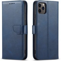 Samsung A057 A05s dėklas Wallet Case mėlynas