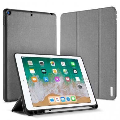 Apple iPad 9.7 2018/iPad 9.7 2017 dėklas Dux Ducis Domo pilkas