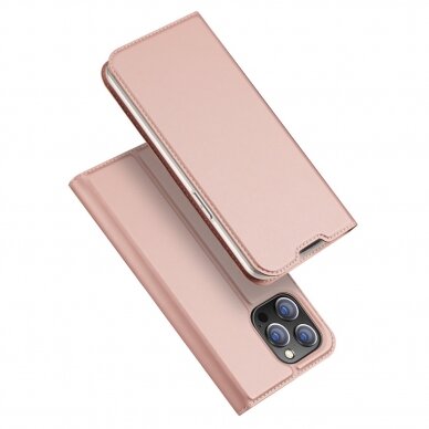 Xiaomi Redmi A3 dėklas Dux Ducis Skin Pro rožinio aukso
