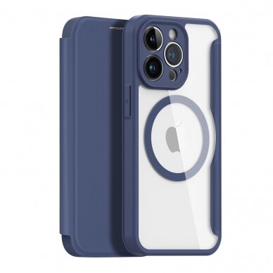 Apple iPhone 15 dėklas Dux Ducis Skin X Pro mėlynas
