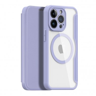 Apple iPhone 15 dėklas Dux Ducis Skin X Pro violetinis