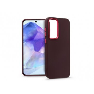 Samsung A356 A35 5G dėklas FRAME violetinis