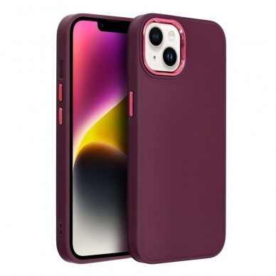 Samsung S921 S24 dėklas FRAME violetinis