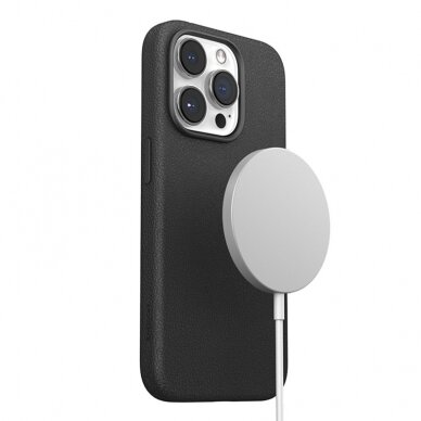 Apple iPhone 15 Pro Max dėklas Joyroom JR-BP006 Magnetic Protective Phone Case juodas