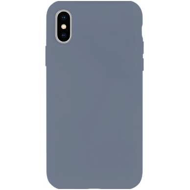 Apple iPhone 11 dėklas Mercury Goospery "Silicone Case" levandos pilka