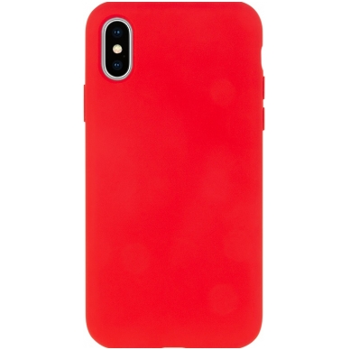 Apple iPhone 7/8 dėklas Mercury Goospery "Silicone Case" raudonas