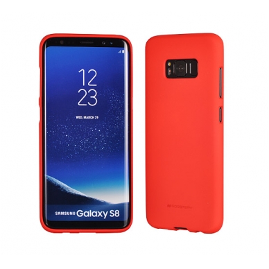 Huawei P30 Pro dėklas Mercury Goospery "Soft Jelly Case" raudonas