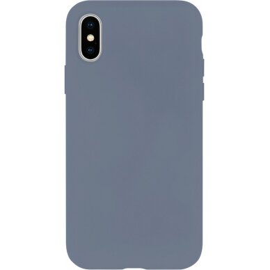 Apple iPhone 13 dėklas Mercury Silicone Case levandos pilka