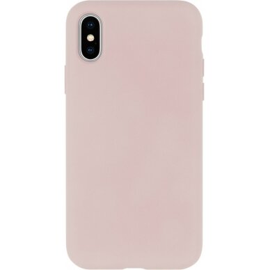 Apple iPhone 13 mini dėklas Mercury Silicone Case rožinio smėlio