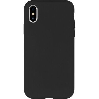 Samsung A035 A03s dėklas Mercury Silicone Case juodas