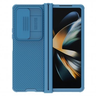 Samsung F936 Z Fold4 5G dėklas Nillkin CamShield Pro mėlynas