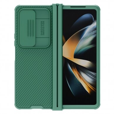 Samsung F936 Z Fold4 5G dėklas Nillkin CamShield Pro žalias