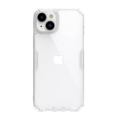 Apple iPhone 15 Pro Max dėklas Nillkin Nature TPU Pro baltas