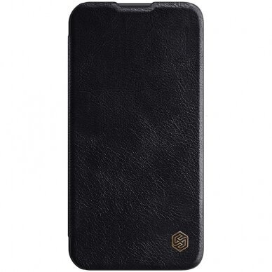 Apple iPhone 14 Pro Max dėklas Nillkin Qin Pro Leather juodas