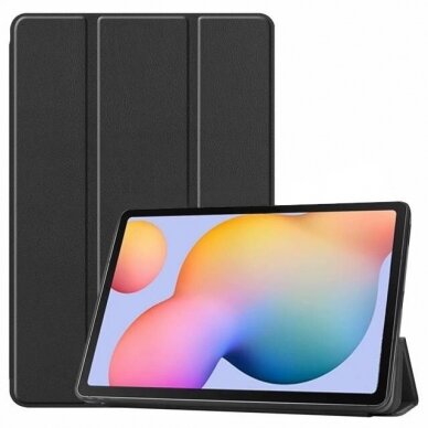 Apple iPad 10.9 2022 dėklas Smart Leather juodas