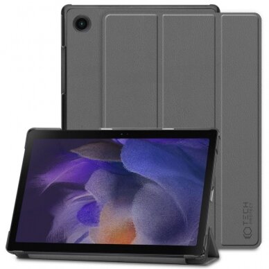 Samsung X200/X205 Tab A8 10.5 2021 dėklas Tech-Protect SmartCase pilkas