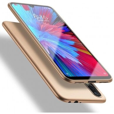 Samsung A02s dėklas X-Level Guardian auksinis