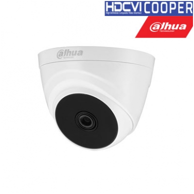 HD-CVI, CVBS kamera kupolinė 2MP su IR iki 20m. 1/2.7" 2.8mm 103°, 2DNR, DWDR, vidaus sąlygom