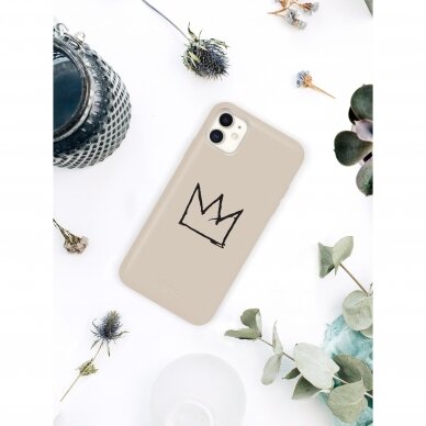 iPhone 11 dėklas Pump Silicone Minimalistic "Crown" 1