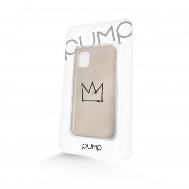 iPhone 11 dėklas Pump Silicone Minimalistic "Crown" 2