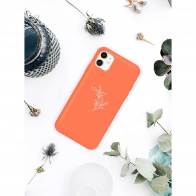 iPhone 11 dėklas Pump Silicone Minimalistic "Flower Branch" 1