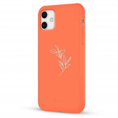 iPhone 11 dėklas Pump Silicone Minimalistic "Flower Branch" 3