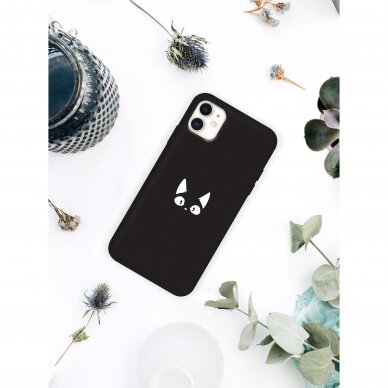 iPhone 11 dėklas Pump Silicone Minimalistic "Funny Cat" 1