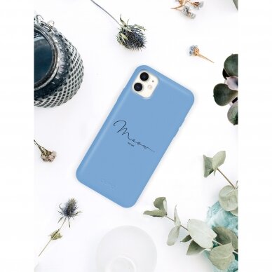 iPhone 11 dėklas Pump Silicone Minimalistic "Meow" 1