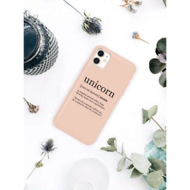 iPhone 11 dėklas Pump Silicone Minimalistic "Unicorn Wiki" 1