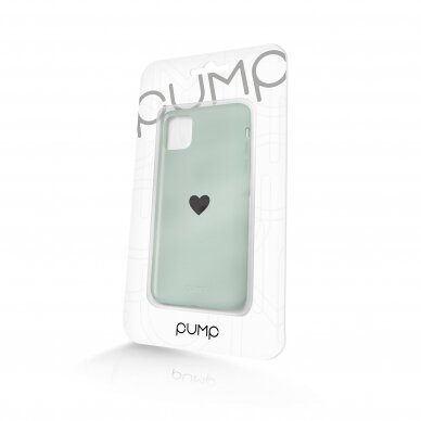 iPhone 11 Pro dėklas Pump Silicone Minimalistic "Black Heart" 1