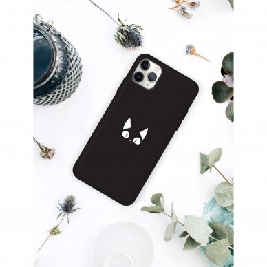 iPhone 11 Pro dėklas Pump Silicone Minimalistic "Funny Cat" 1