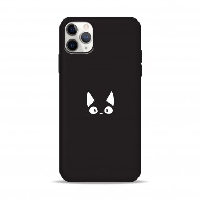 iPhone 11 Pro dėklas Pump Silicone Minimalistic "Funny Cat"