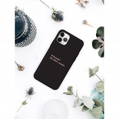 iPhone 11 Pro dėklas Pump Silicone Minimalistic "Queen" 1