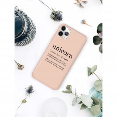 iPhone 11 Pro dėklas Pump Silicone Minimalistic "Unicorn Wiki" 1