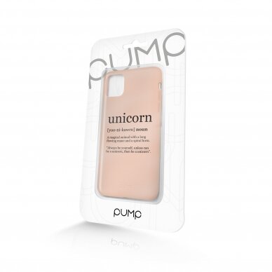 iPhone 11 Pro dėklas Pump Silicone Minimalistic "Unicorn Wiki" 2